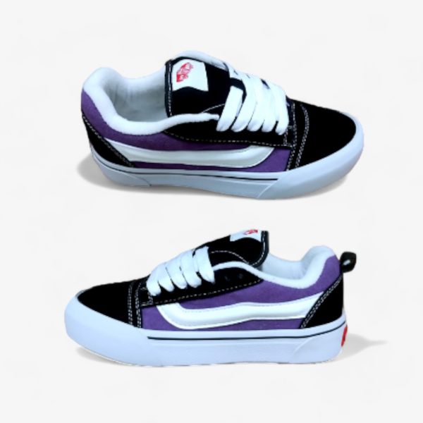 Zapatilla Vans Knu Skool Purple Black - Imagen 3