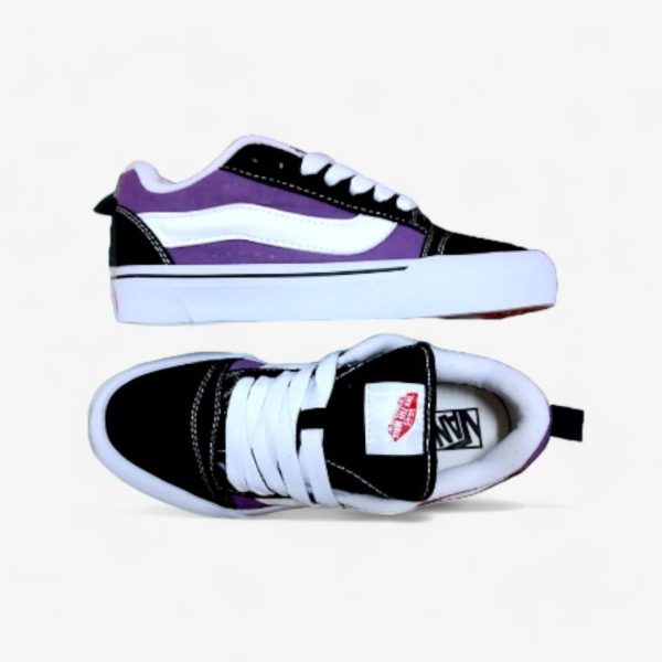 Zapatilla Vans Knu Skool Purple Black - Imagen 4