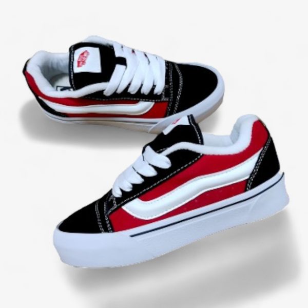 Zapatilla Vans Knu Skool Men Women Rojo - Imagen 2