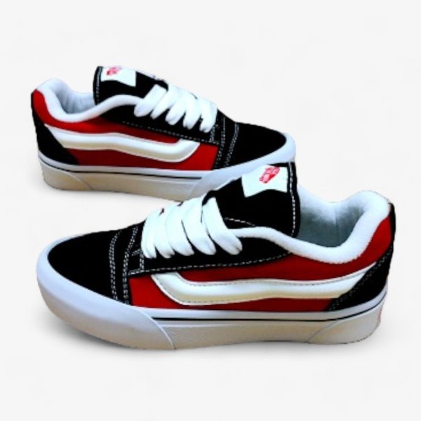 Zapatilla Vans Knu Skool Men Women Rojo - Imagen 4